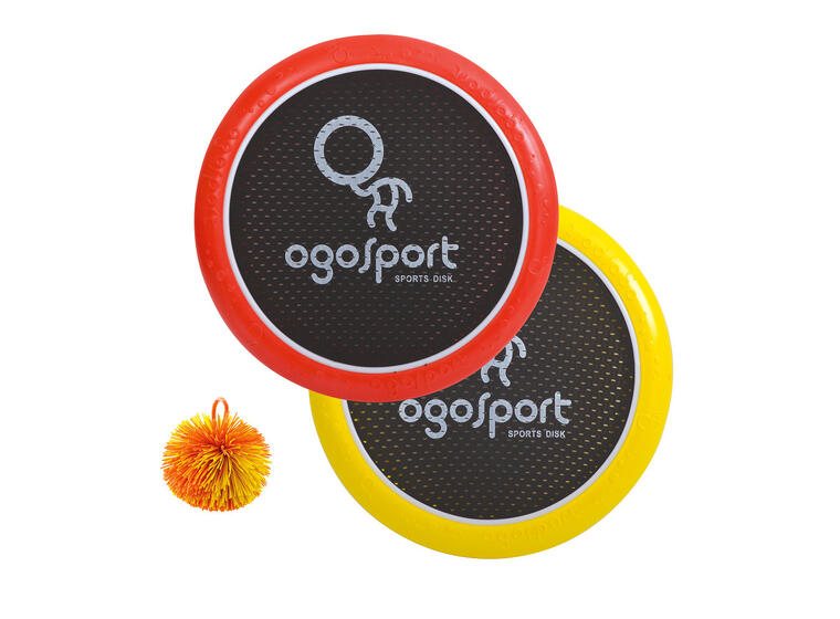 Ogo Sport disksett | 2 plater 1  ball 1 sett | Ballspill til fritid og skole 