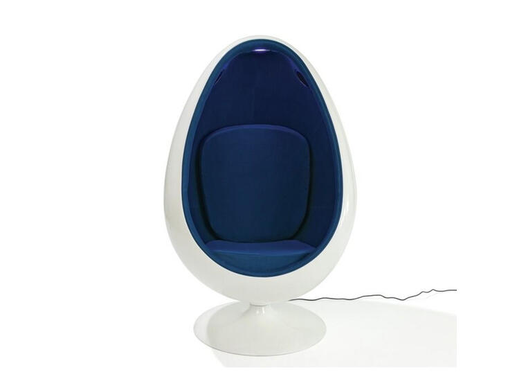 Kokongstol med lys og bluetooth Avskjerming | Demper lyd | Bevegelse 
