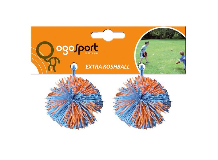 Ogo Sport ekstra baller 2 myke baller laget av gummitrå