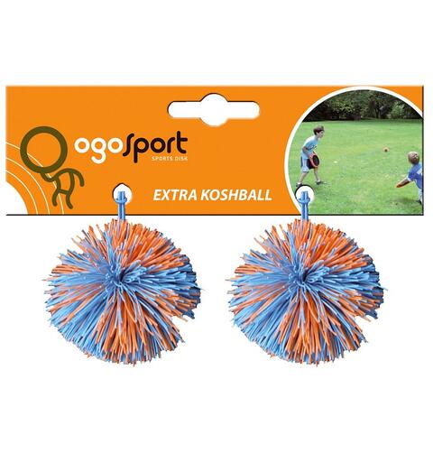 Ogo Sport ekstra baller 2 myke baller laget av gummitr&#229;