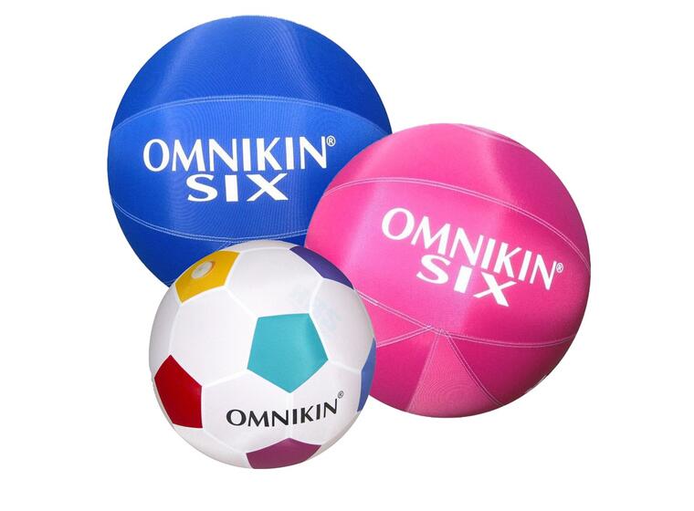 Omnikin® lekepakke - 3 baller Lette baller til lek og spill 