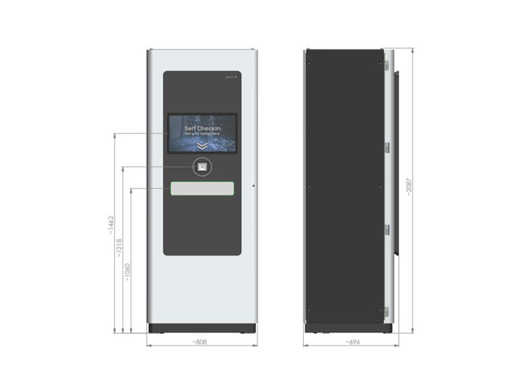 RFID Gantner GWD7 armbåndsdispenser 