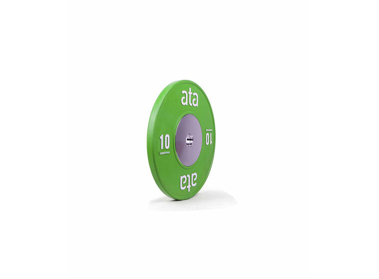 Vektsett ata Competition 140 kg+15kg Bar 2 av hver | 10-15-20-25 kg 
