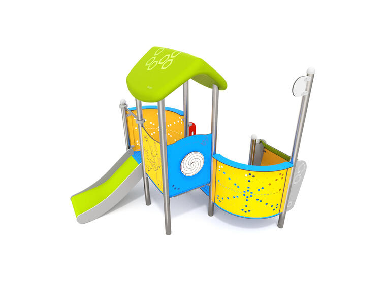 Lekehus Mini 9 lekestativ Til barnehager og lekeplasser 
