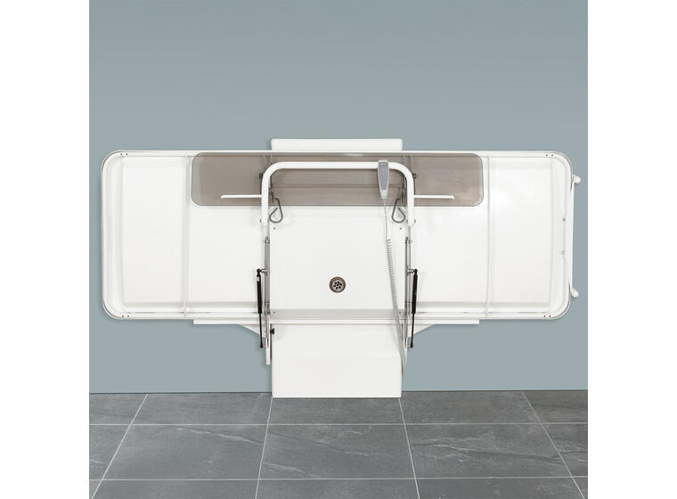 Dusjstellebord AddLife EasyCare 178 cm El.| Justerbar|Vegghengt 