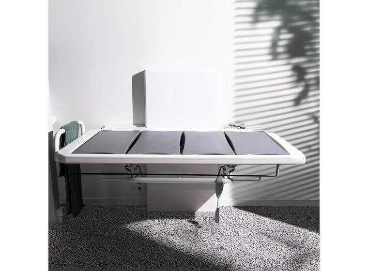 Dusjstellebord AddLife EasyCare 178 cm El.| Justerbar|Vegghengt 