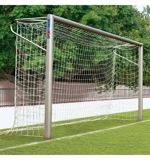 Fotballm&#229;l 5x2 m m/bakkehylser 7&#39;er m&#229;l | oval profil