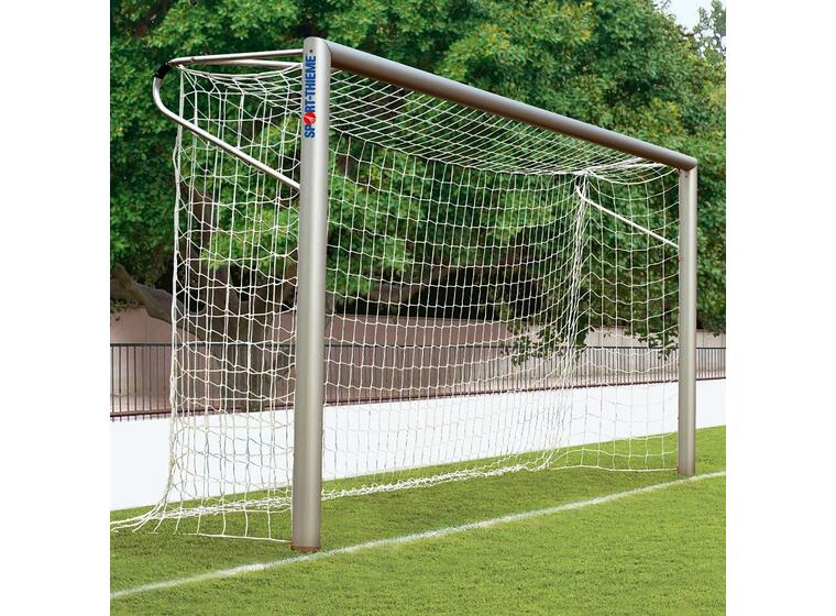 Fotballmål 5x2 m m/bakkehylser 7'er mål | oval profil 