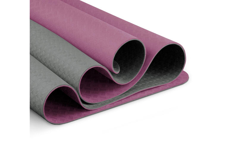 Yoga-Mad Evolution Yogamatte 183 x 61 x 0,4 cm | Lys lilla 