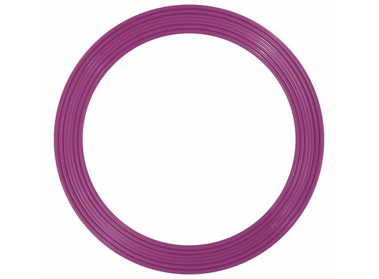 Motorikk- og lekering 18 cm | Lilla 18 cm liten flat ring til aktiviteter 