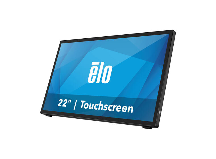 PC-skjerm | Elo Touchmonitor 2270L Svart berøringsskjem | 22" LCD-skjerm 