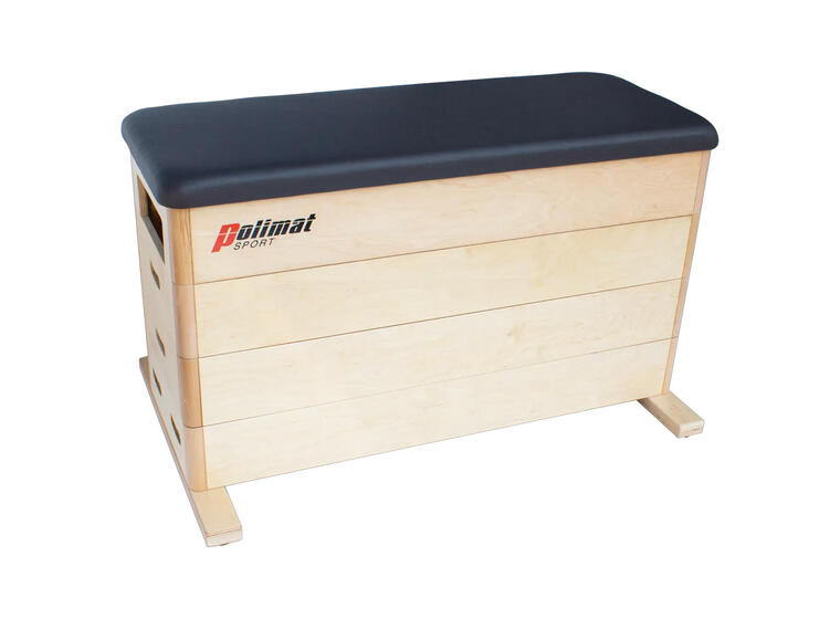 Sprangkasse 4-delt ECO 100x50x90 cm | Med hjul 