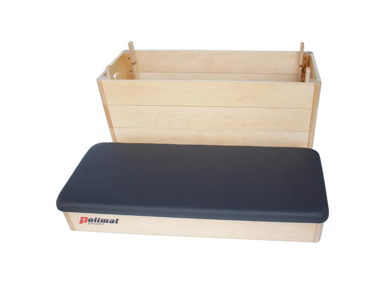 Sprangkasse 4-delt ECO 100x50x90 cm | Med hjul 