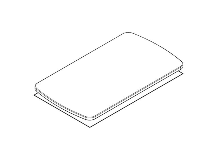 Stellebord Vegghengt 1900 mm El.| Justerbar| Sengehest | Madrass 