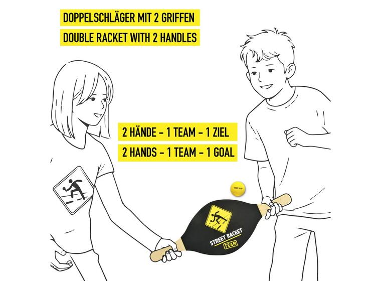 Street Racket Team Racket 1 stk samarbeidsracket 