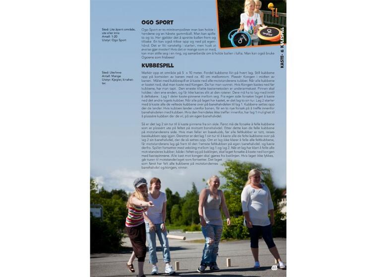 TL Lekemanual - Aktiviteter friminuttet 1 stk | Kun for TL-skoler 