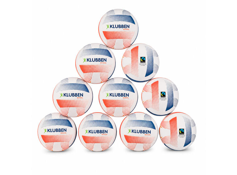 Volleyball School Soft Fairtrade (10) 10 stk | Str.5 | Skole- og treningsball 