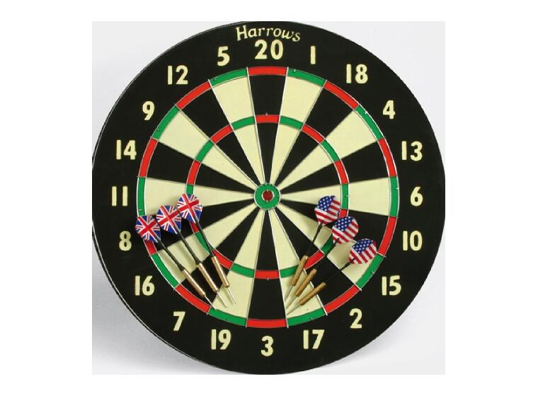 Dart Harrows World Champion Family Tradisjonell dartskive med 6 piler 