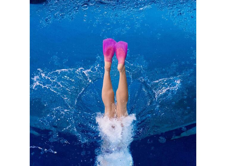 FINIS SlipFin Pro Svømmeføtter S Rosa | Korte blad 