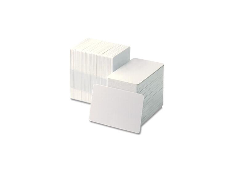 KA Plastkort hvite PVC 0,76 mm CR80 Til Plastkortskriver 