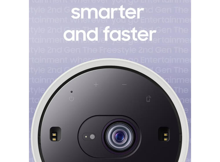 Projektor The Freestyle for vegg og tak Wi-Fi | Bluetooth | Smart TV | Høytaler 