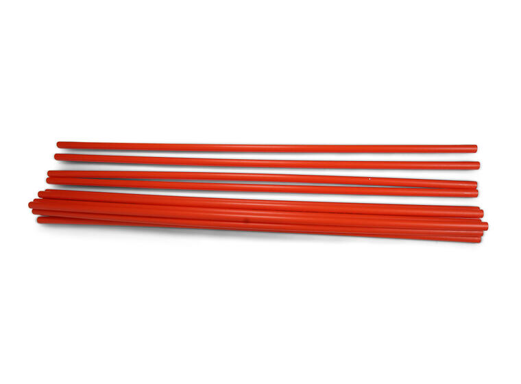 Stolpe til hinder | 150 cm | 1 stk. Robust plaststang som tåler kulde 