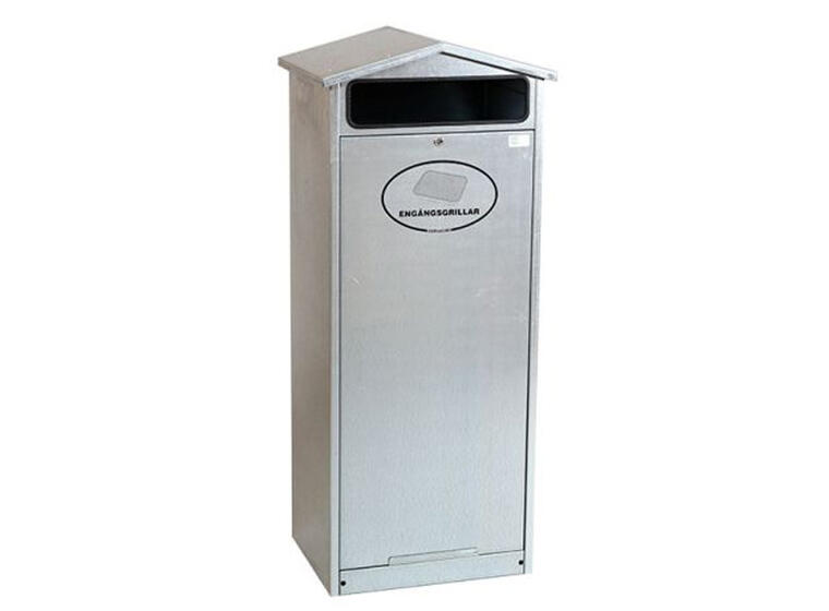 Avfallsbeholder for engangsgriller 100 liter 