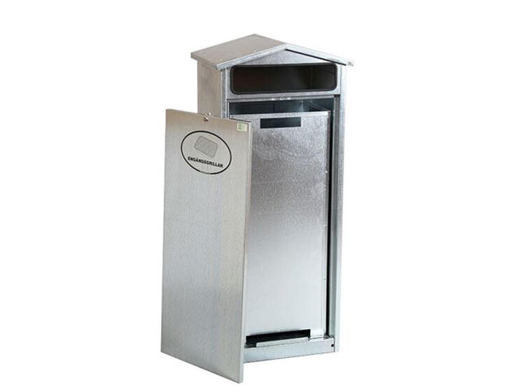 Avfallsbeholder for engangsgriller 100 liter 