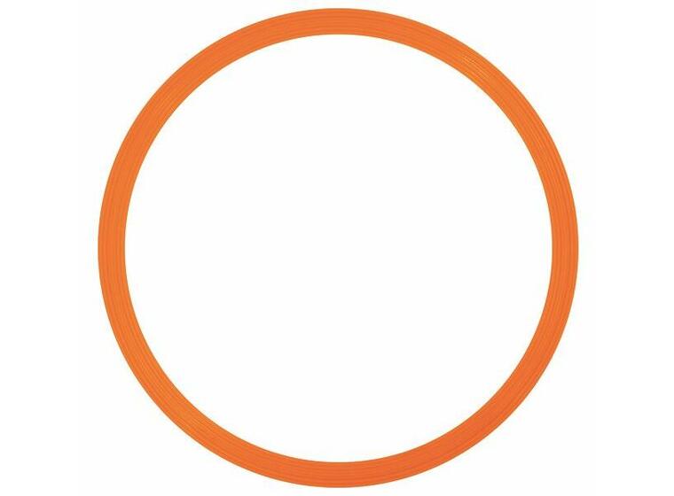 Motorikk- og lekering 35 cm | Oransje 35 cm flat ring til aktiviteter 