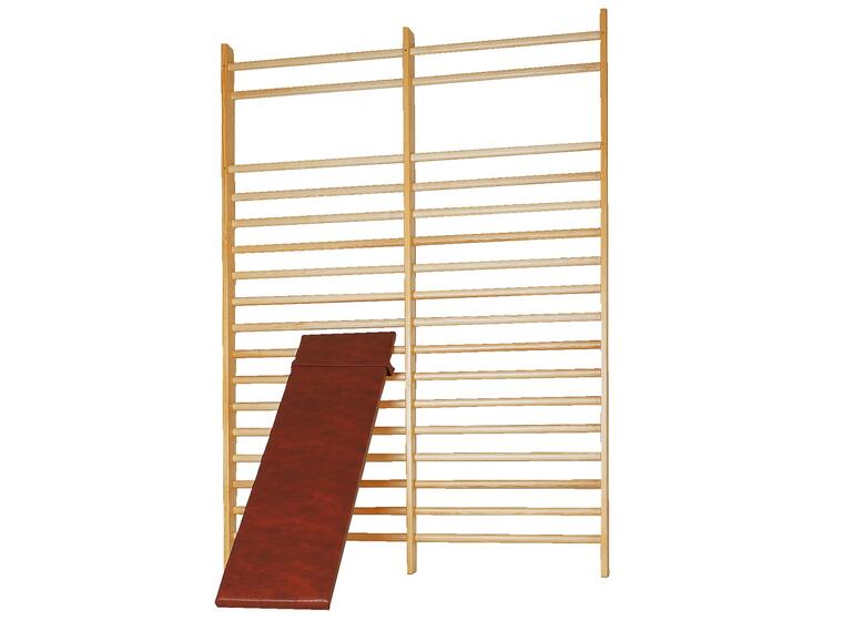 Ribbevegg 280x200 cm 2 seksjoner | Avstand 14 cm | Ask 