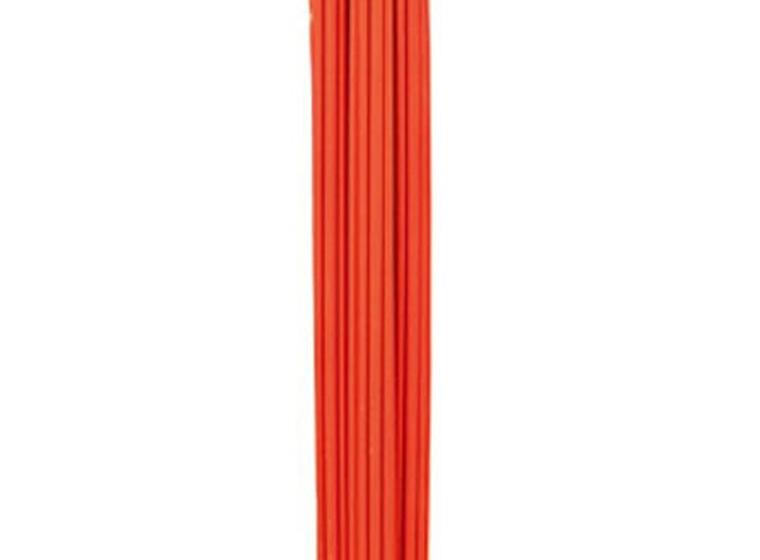 Stolper til skileik | 150 cm | 24 stk 24 Robuste plaststolper for vinterlek 
