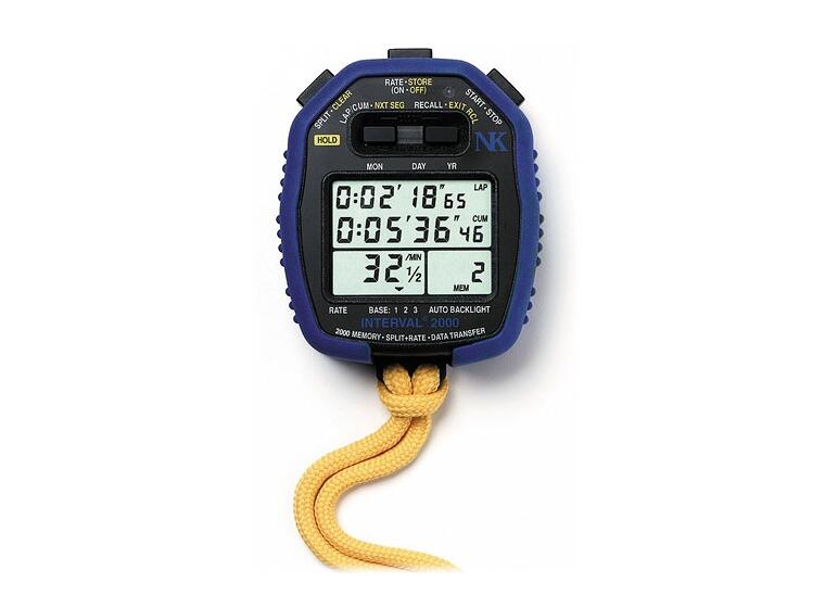 NK Interval® 2000 Split/Rate Watch Split og frekvens samtidig! Rød 