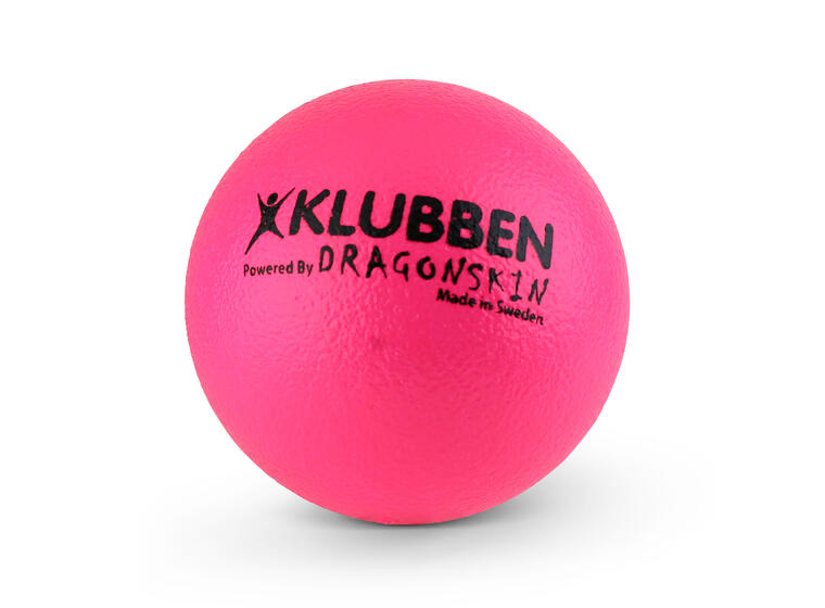 Dragonskin skumball 18 cm | Rosa 18 cm softball i neon rosa 