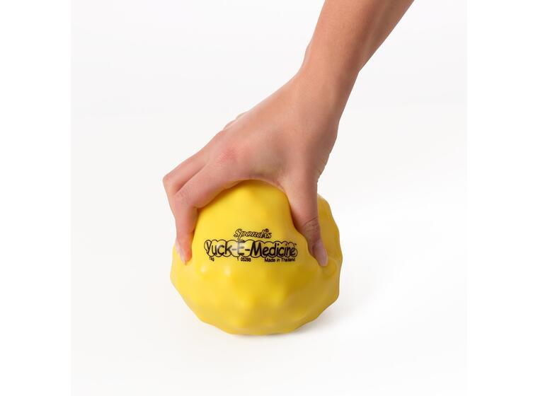 Medisinball Yuck-E 1 kg Medisinball med gel-fyll 