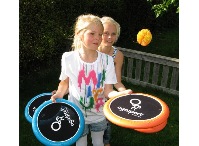 Ogo Sport Disksett - 12 plater 6 baller 6 sett | Ballspill til fritid og skole 