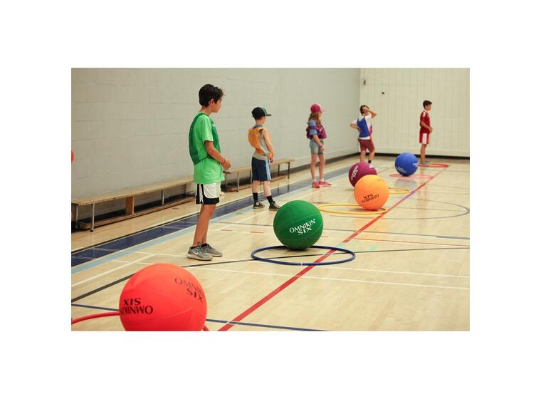 Omnikin® SIX Ballpakke | 6 stk. Lette Omnikin baller (46 cm) i 6 farger 