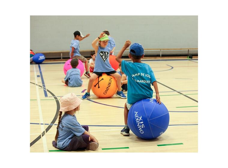 Omnikin® SIX Ballpakke | 6 stk. Lette Omnikin baller (46 cm) i 6 farger 