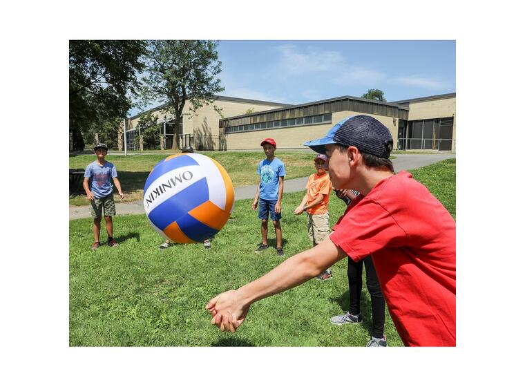 Omnikin® fotball- og volleyballpakke Pakke med 10 superlette baller 