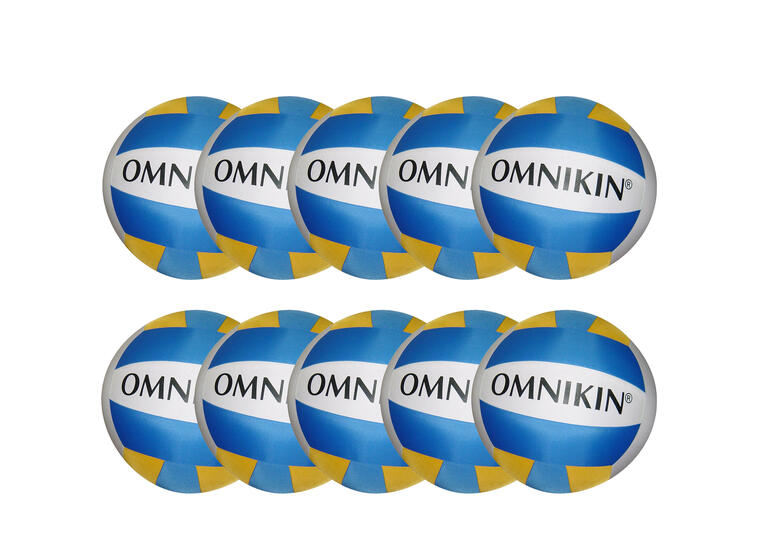 Omnikin® volleyball 41 cm | 10 stk. Ekstra stor, myk og lett 