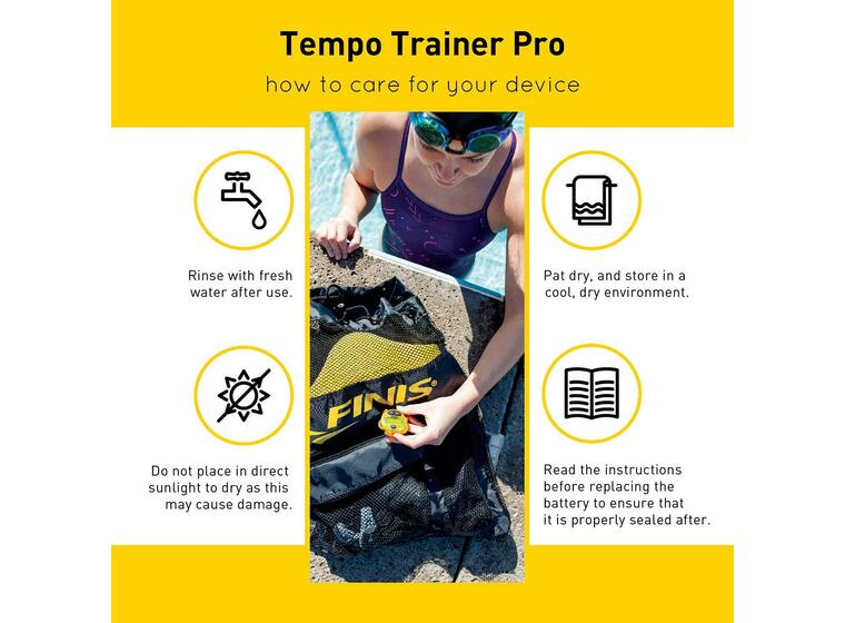 FINIS Tempo Trainer Pro Holder orden på din svømmefrekvens 