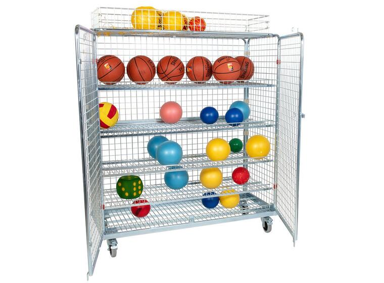 Transportogn Maxi med topp 150x170 cm Oppbevaring til baller og utstyr 