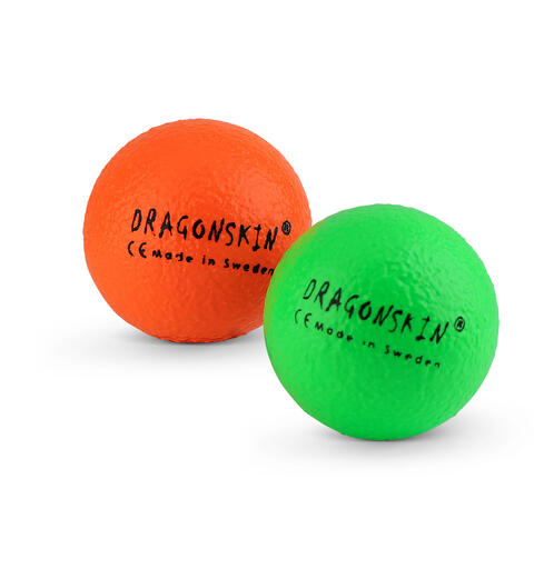 Dragonskin skumball  9 cm 9 cm softball i neonfarge
