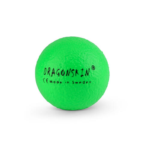 Dragonskin skumball  9 cm | Gr&#248;nn 9 cm softball i neon gr&#248;nn