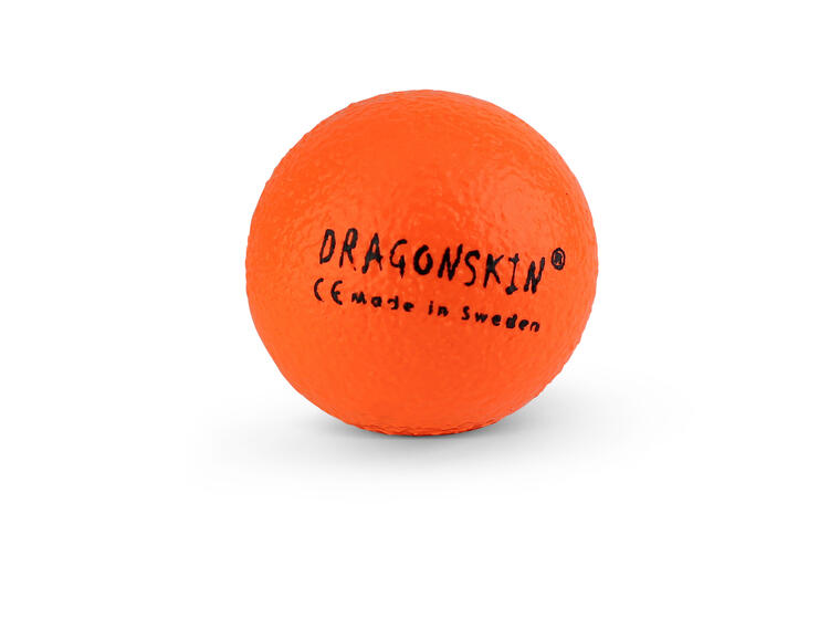 Dragonskin skumball  9 cm | Orange 9 cm softball i neon oransje 
