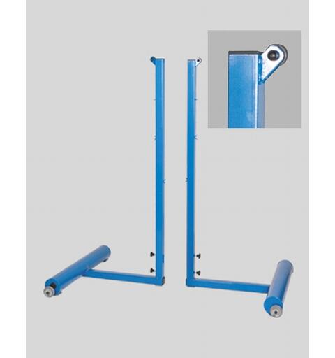 Badmintonstolper transportable 2 stk | Ideell til skole og fritidsbruk