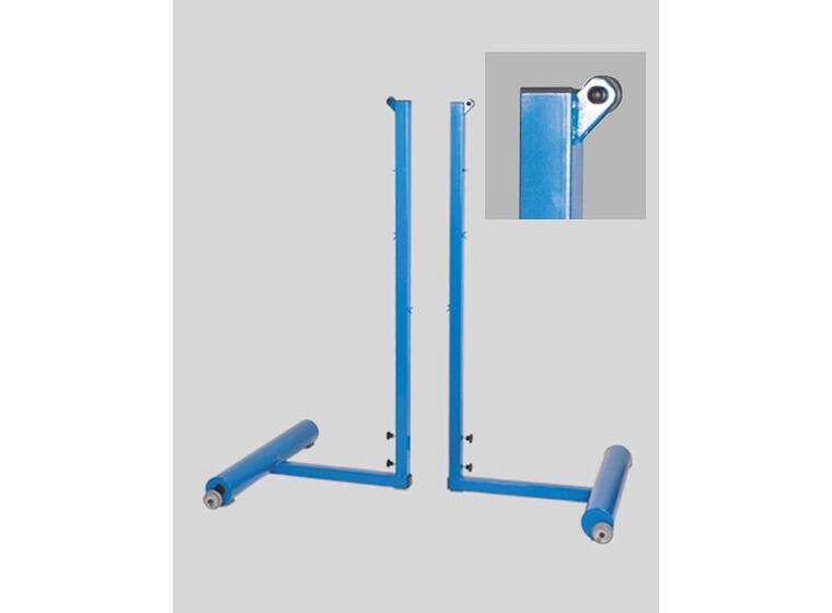 Badmintonstolper transportable 2 stk | Ideell til skole og fritidsbruk 