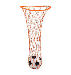 Ballnett med ring til 10-12 fotballer Oppbevaring til baller