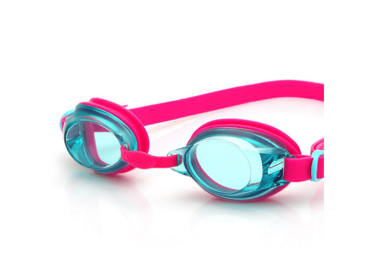 Jet Junior Svømmebrille Speedo 6-14 år | Blå linse | Rosa 
