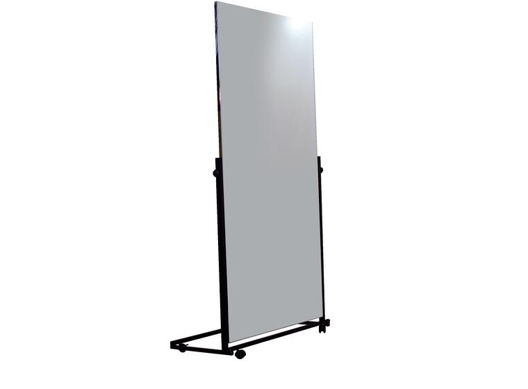 Seco Sign foliespeil med hjul 100 x 175 cm | Fast speilflate 