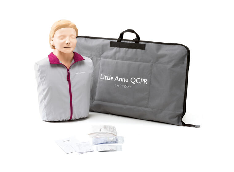 Livredningsdukke Lille Anne QCPR HLR dukke 